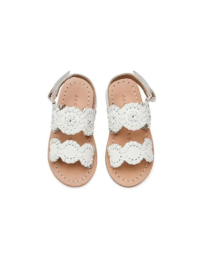 Сандалии Lauren Flat Sandals Jack Rogers Kids — изображение 2 из 4, белый