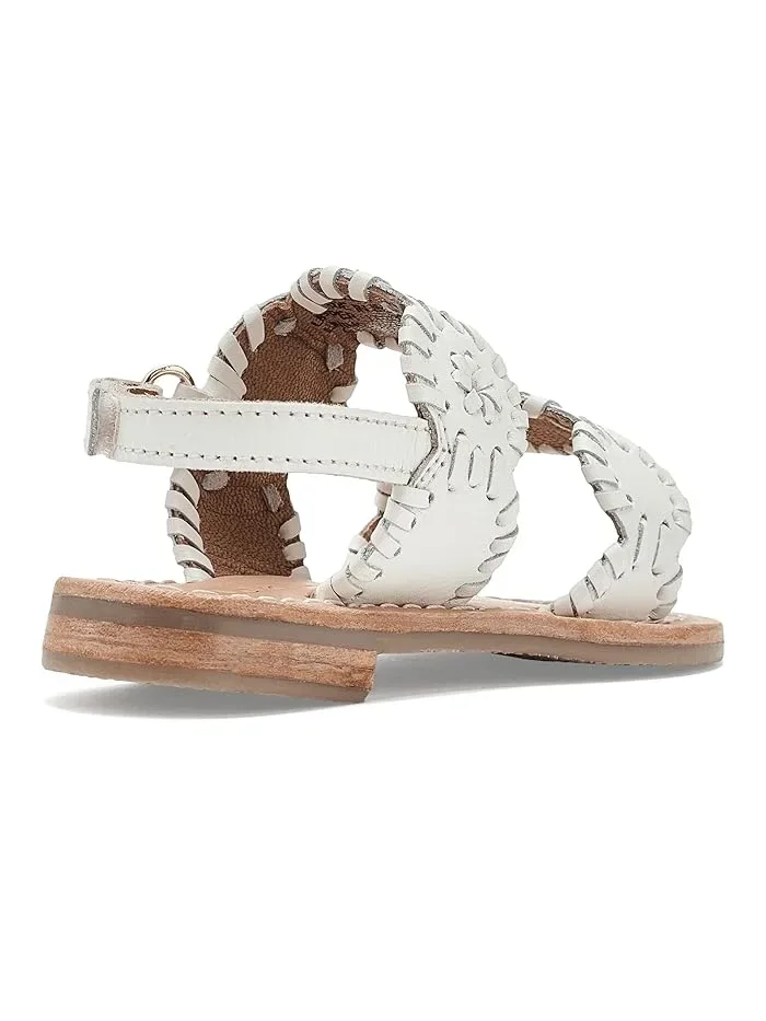 Сандалии Lauren Flat Sandals Jack Rogers Kids — изображение 3 из 4, белый