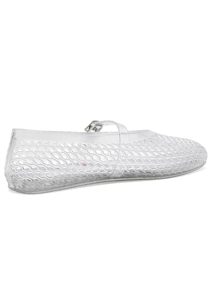 Босоножки плетеные Krista Steve Madden Kids — изображение 3 из 4, прозрачный