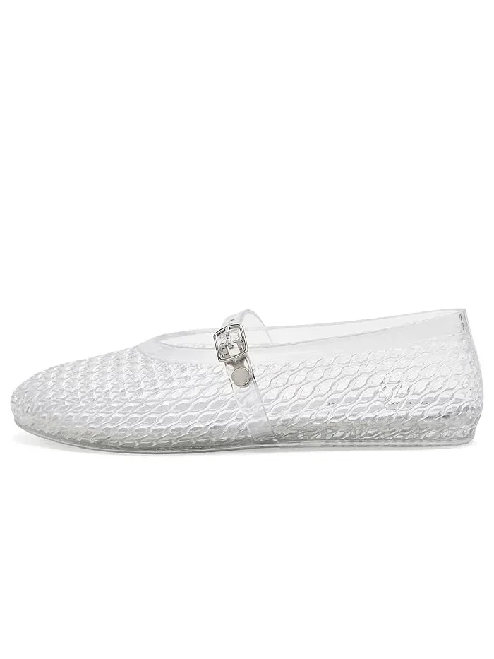 Босоножки плетеные Krista Steve Madden Kids — изображение 4 из 4, прозрачный