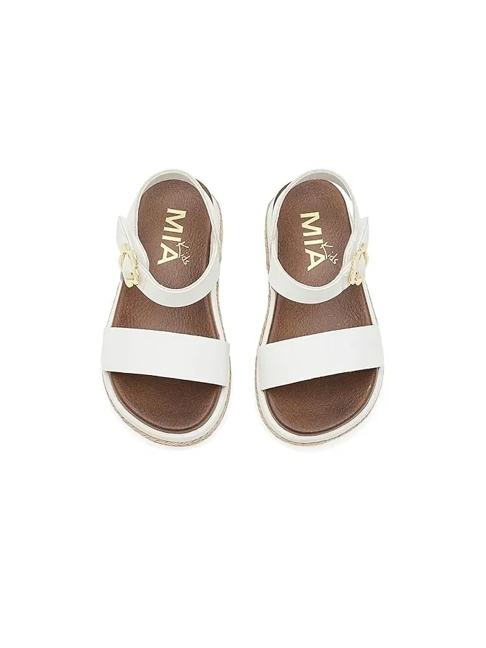 Босоножки на каблуке Lil Jenise Mia Kids — изображение 2 из 4, белый