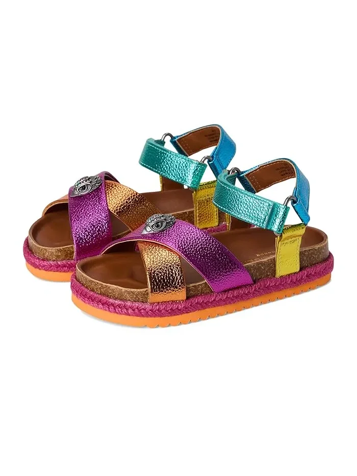 Сандалии с джинсовым ремешком Mini Kensington Kurt Geiger London Kids