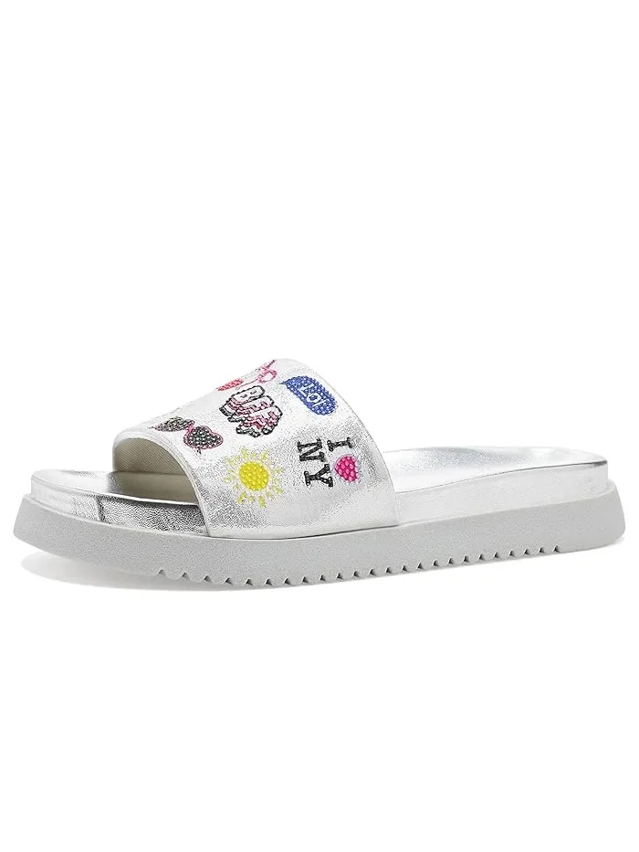 Сандалии с вышивкой Fifii Steve Madden Kids