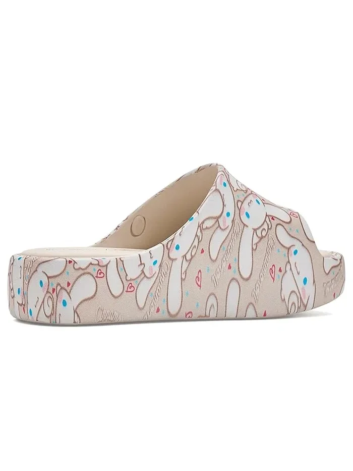 Сандалии Free Platform Slide + Hello Kitty And Friends Mini Melissa — изображение 3 из 4, бежевый/коричневый