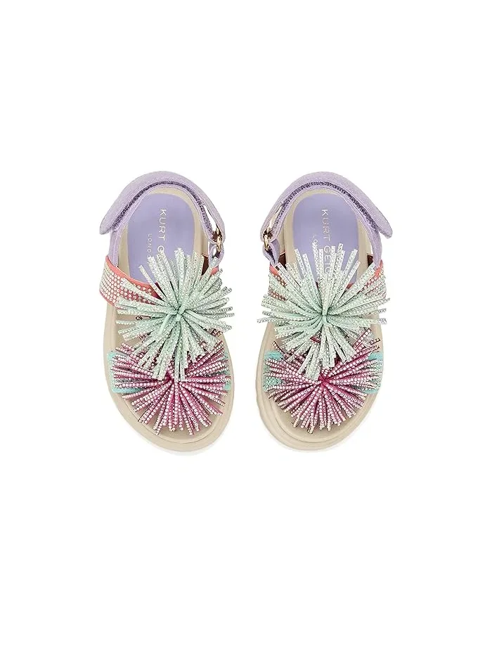 Сандалии с бахромой Orson Fringe Kurt Geiger London Kids — изображение 2 из 4, мульти