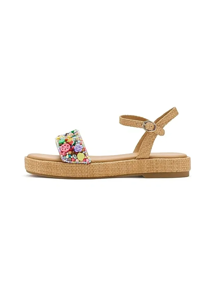 Босоножки с 3D-украшениями Arabela Steve Madden Kids — изображение 4 из 4, прозрачный
