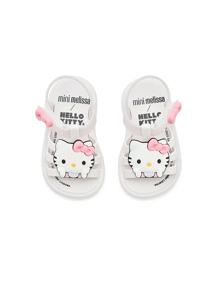 Сандалии детские Hip + Hello Kitty And Friends Mini Melissa — изображение 2 из 4, белый/белый