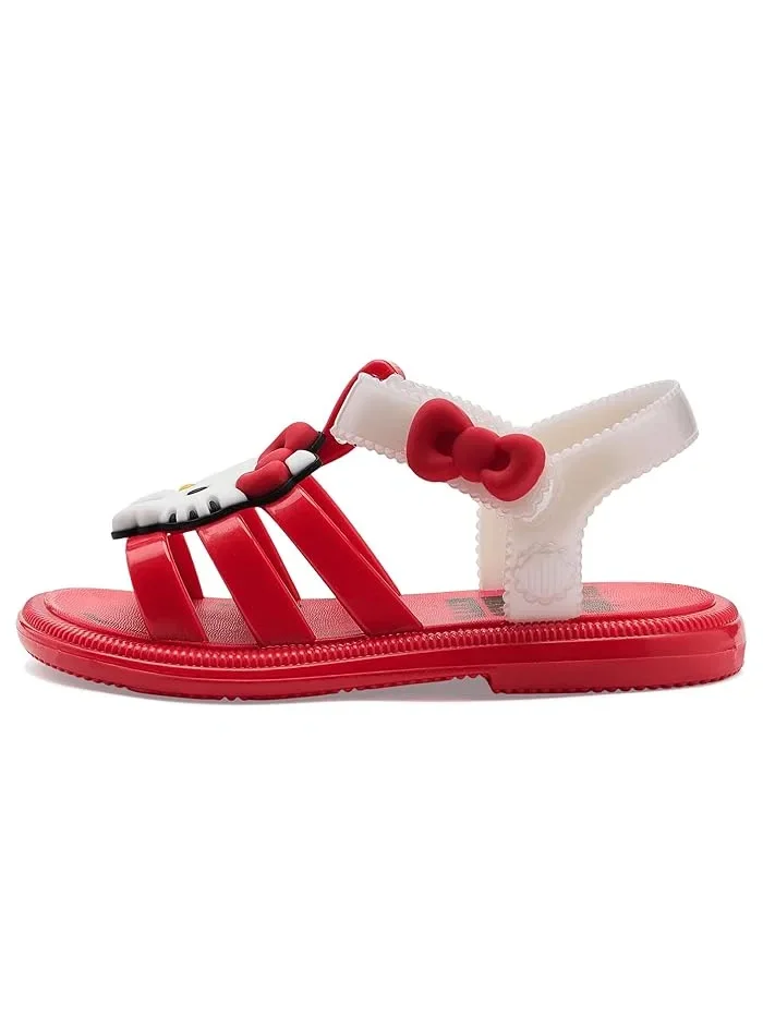Сандалии детские Hip + Hello Kitty And Friends Mini Melissa — изображение 4 из 4, красный/белый