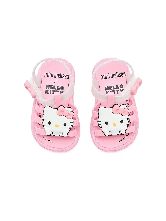 Сандалии Mini Melissa Hip + Hello Kitty And Friends — изображение 2 из 4, розовый/белый