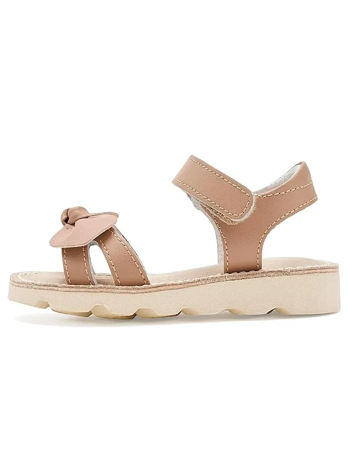 Сандалии с бантом Leigh L'Amour Shoes Kids — изображение 4 из 4, коричневый