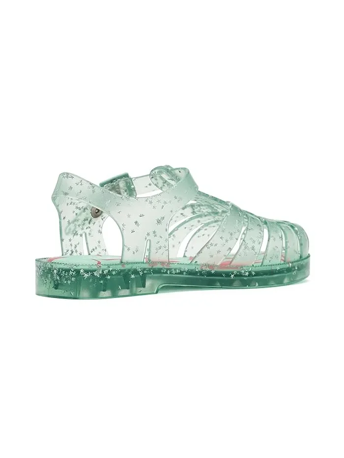 Сандалии с блестками Possession Shiny Elements Mini Melissa — изображение 3 из 4, зеленый