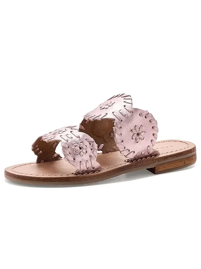 Сандалии Lauren Flat Rose Quartz, Jack Rogers Kids