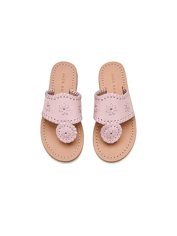 Сандалии Jacks Flat Chalk Pink, Jack Rogers Kids — изображение 2 из 4, розовый