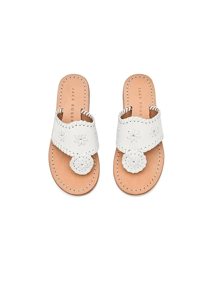 Сандалии Jacks Flat Sandals Jack Rogers Kids — изображение 2 из 4, белый