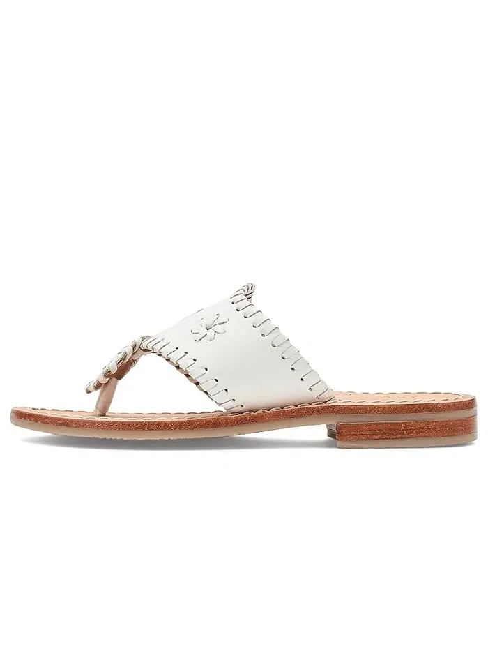 Сандалии Jacks Flat Sandals Jack Rogers Kids — изображение 4 из 4, белый