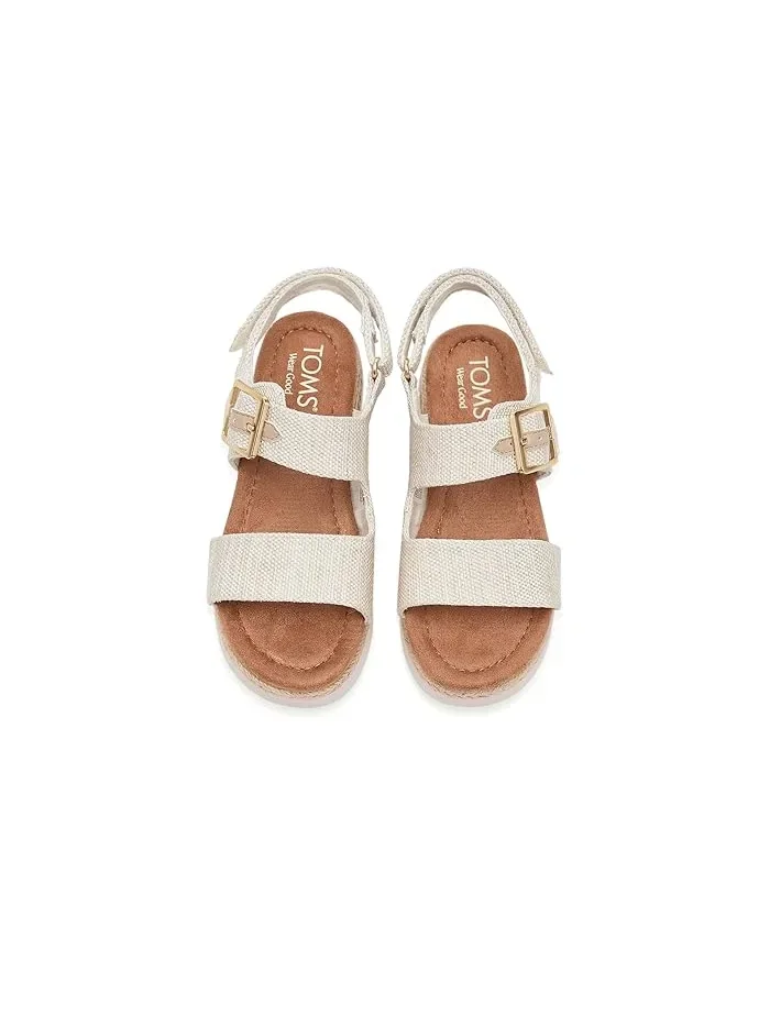 Босоножки на каблуке Giana TOMS Kids — изображение 2 из 4, прозрачный