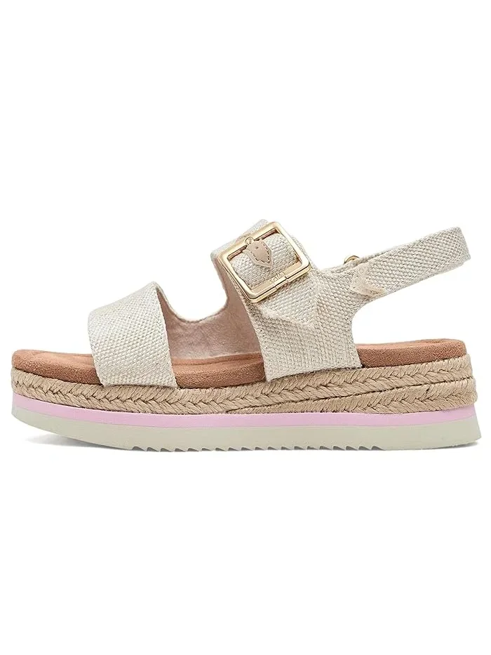 Босоножки на каблуке Giana TOMS Kids — изображение 4 из 4, прозрачный