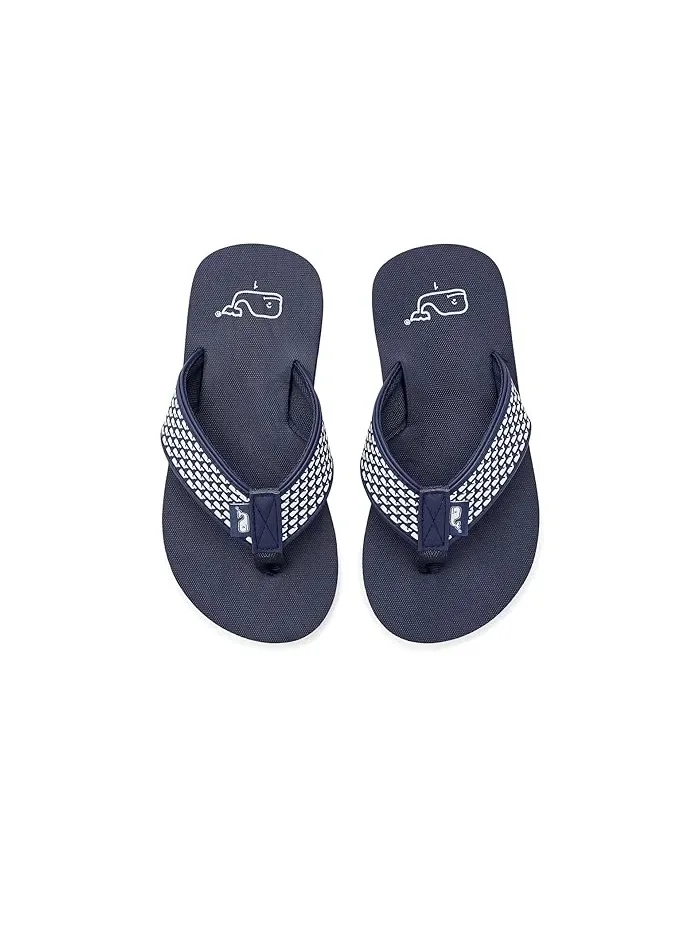 Сандалии Micro Whale Foam Vineyard Vines Kids — изображение 2 из 4, темно-синий
