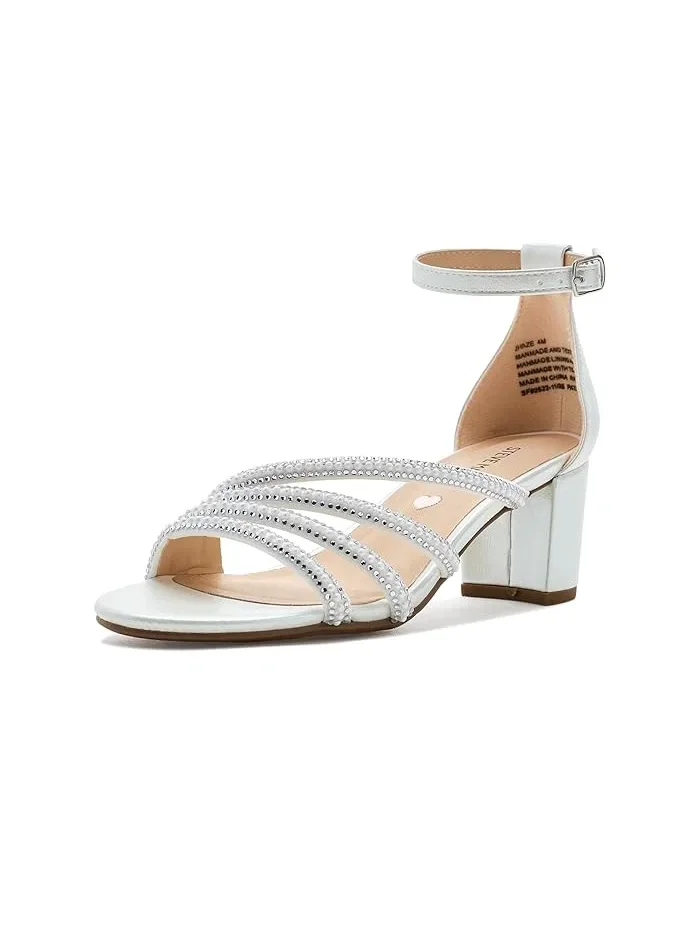 Туфли на каблуке с кристаллами Haze Steve Madden Kids