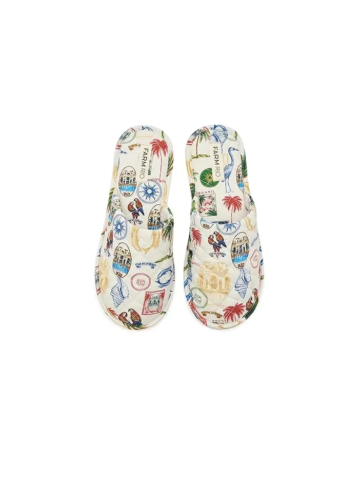 Тапочки Farm Hotel Slippers FARM Rio — изображение 2 из 4, мульти