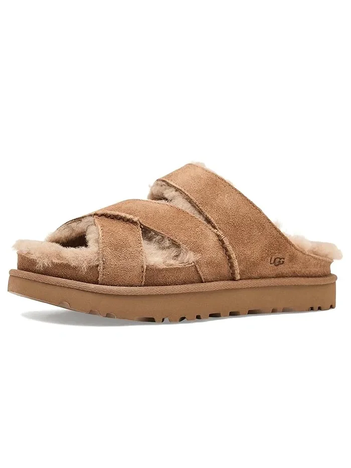Тапочки с перекрестными ремешками Greenport UGG