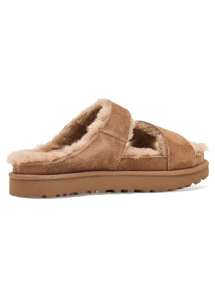 Тапочки с перекрестными ремешками Greenport UGG — изображение 3 из 4, орех