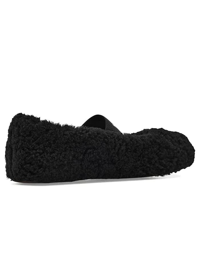 Тапочки балетки Shearling Ballerina MOON BOOT — изображение 3 из 4, черный