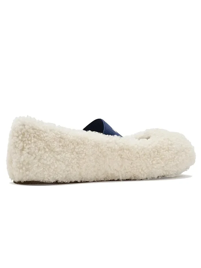 Тапочки балетки Shearling Ballerina MOON BOOT — изображение 3 из 4, ледяной