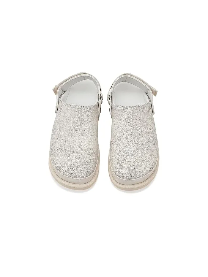 Тапочки Goldenstar Crackle UGG — изображение 2 из 4, белый