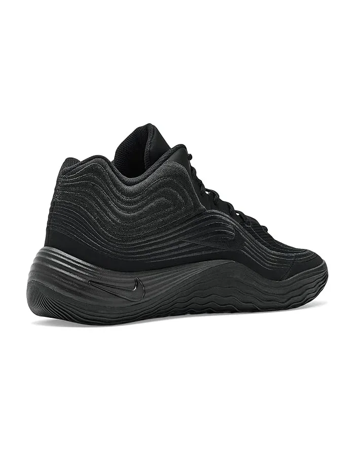 Кроссовки баскетбольные Precision 8 Mid Nike — изображение 3 из 4, черный/черный/черный