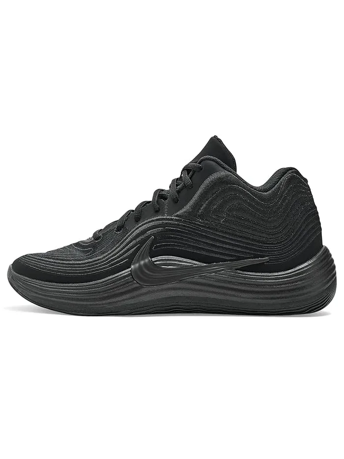 Кроссовки баскетбольные Precision 8 Mid Nike — изображение 4 из 4, черный/черный/черный
