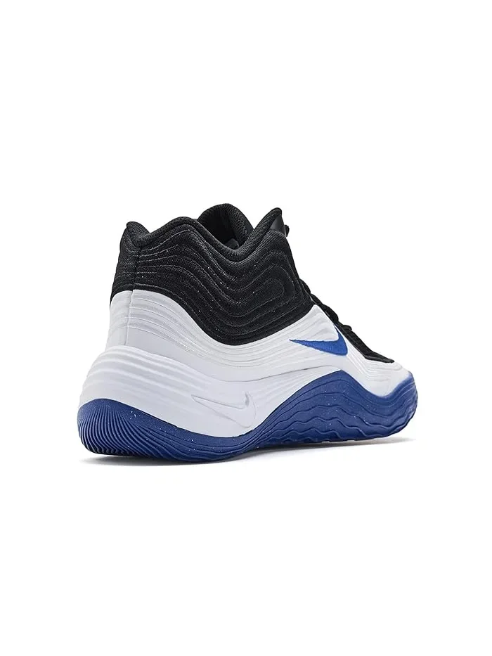 Кроссовки баскетбольные Precision 8 Mid Nike — изображение 3 из 4, черный/синий/белый/синий