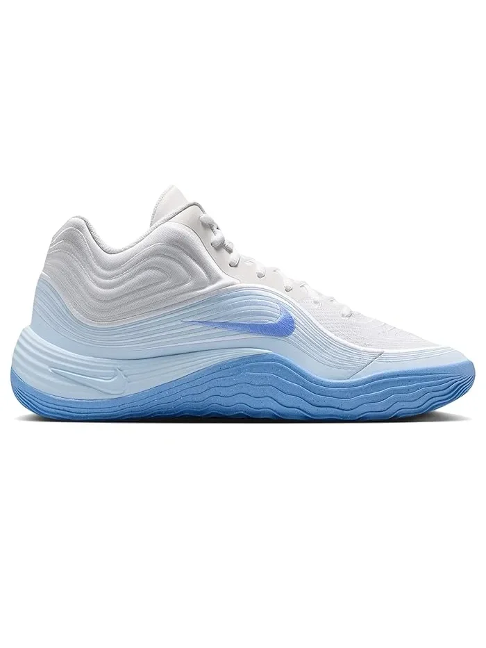 Кроссовки баскетбольные Precision 8 Mid Nike — изображение 3 из 4, белый//синий
