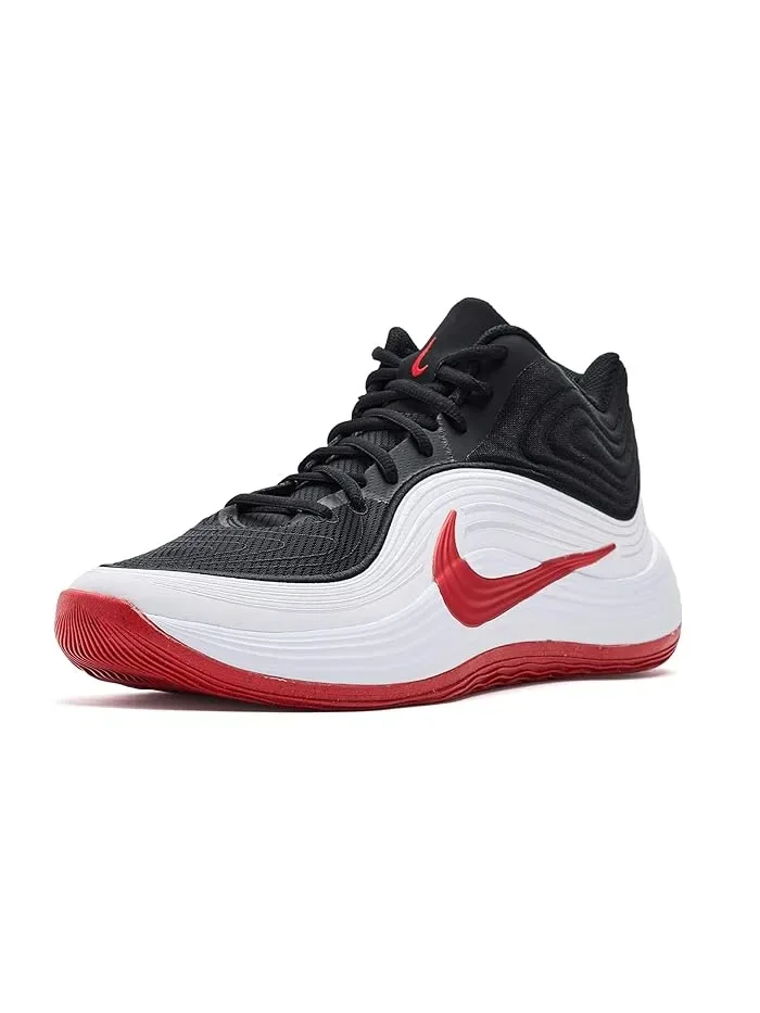 Кроссовки баскетбольные Precision 8 Mid Nike — изображение 1 из 4, черный/красный/белый