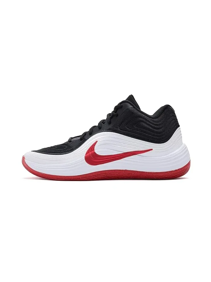 Кроссовки баскетбольные Precision 8 Mid Nike — изображение 4 из 4, черный/красный/белый