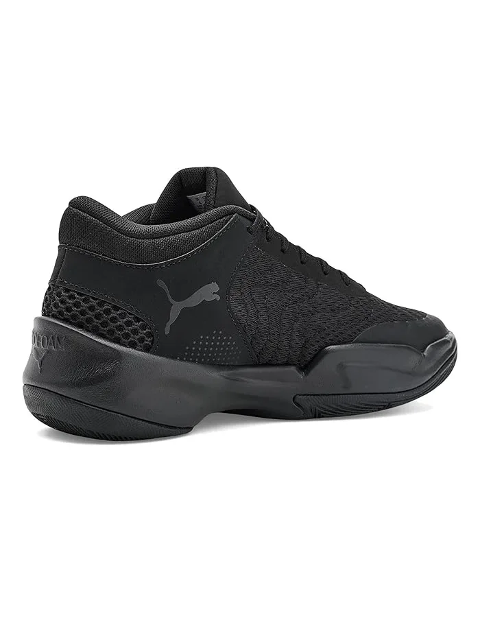 Кроссовки баскетбольные Court Pro 2 PUMA Kids — изображение 3 из 4, черный