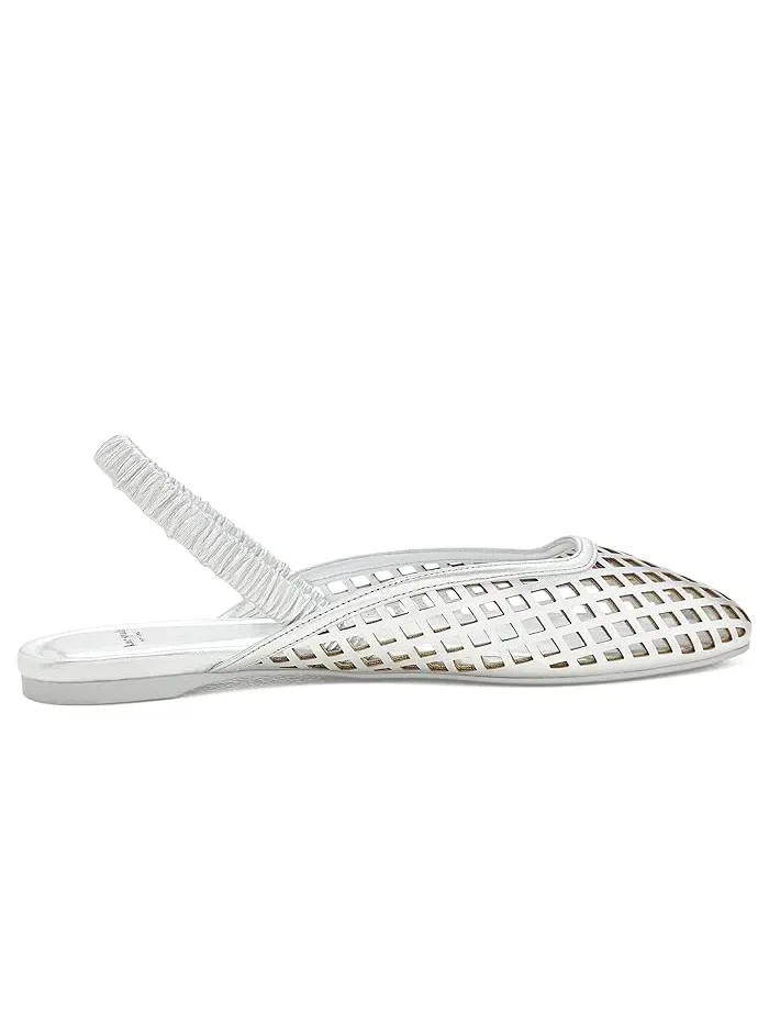 Туфли балетки Eloise Slingback Flats Kate Spade New York — изображение 3 из 4, серебряный