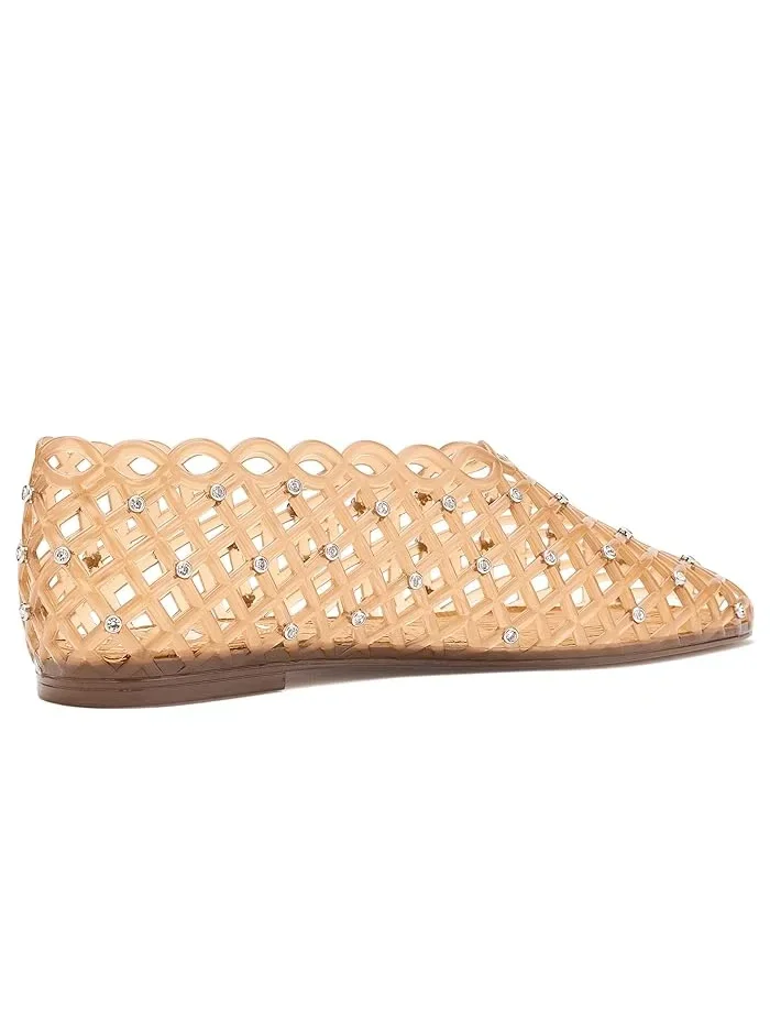 Туфли балетки квадратный носок Grove Steve Madden — изображение 3 из 4, бежевый