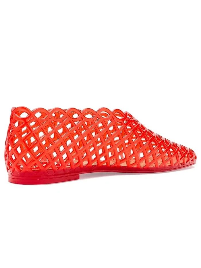 Туфли балетки квадратный носок Grove Steve Madden — изображение 3 из 4, красный