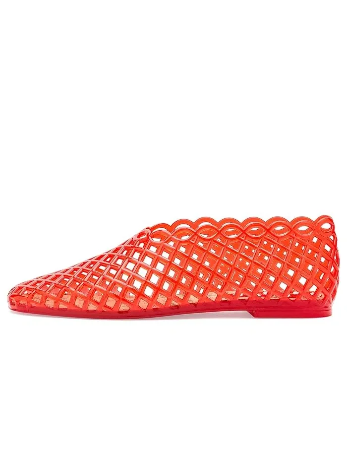 Туфли балетки квадратный носок Grove Steve Madden — изображение 4 из 4, красный