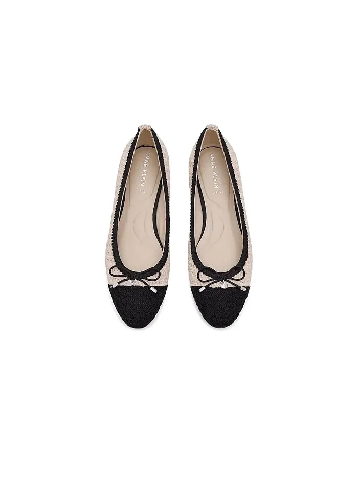 Балетки с бантом Luci-C Anne Klein — изображение 2 из 4, кремовый/черный
