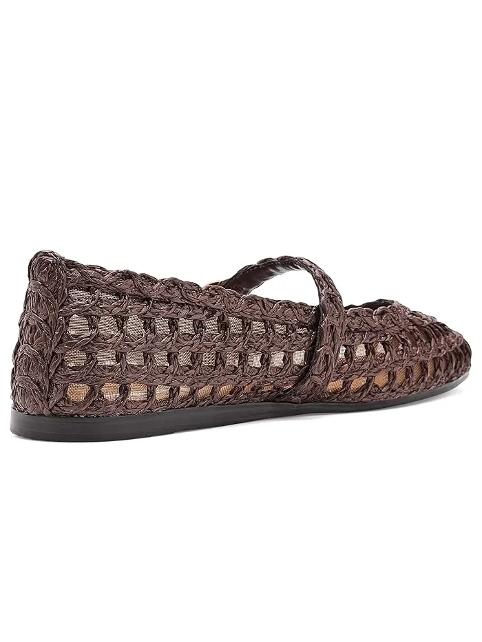 Балетки плетеные Melody Steve Madden — изображение 3 из 4, коричневый