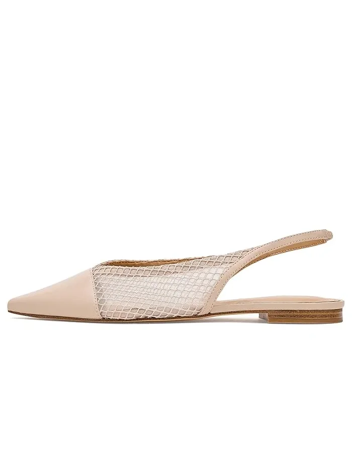 Туфли балетки Davin Marc Fisher LTD — изображение 4 из 4, бежевый