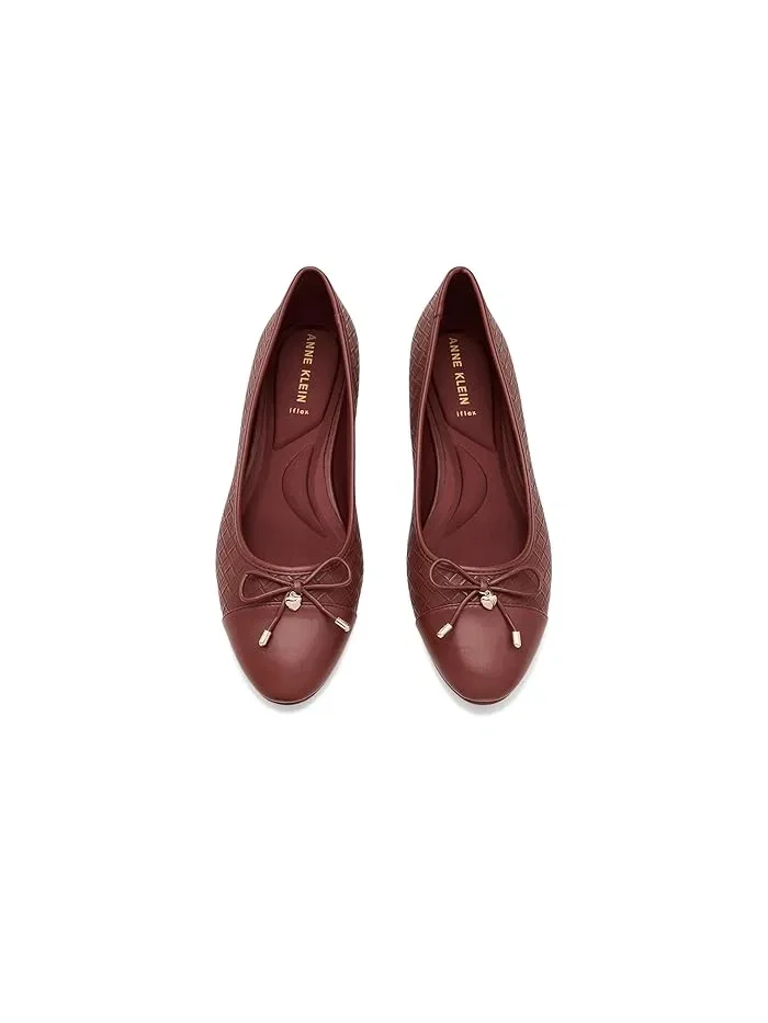 Балетки с круглым мыском Luci-W Anne Klein — изображение 2 из 4, коричневый