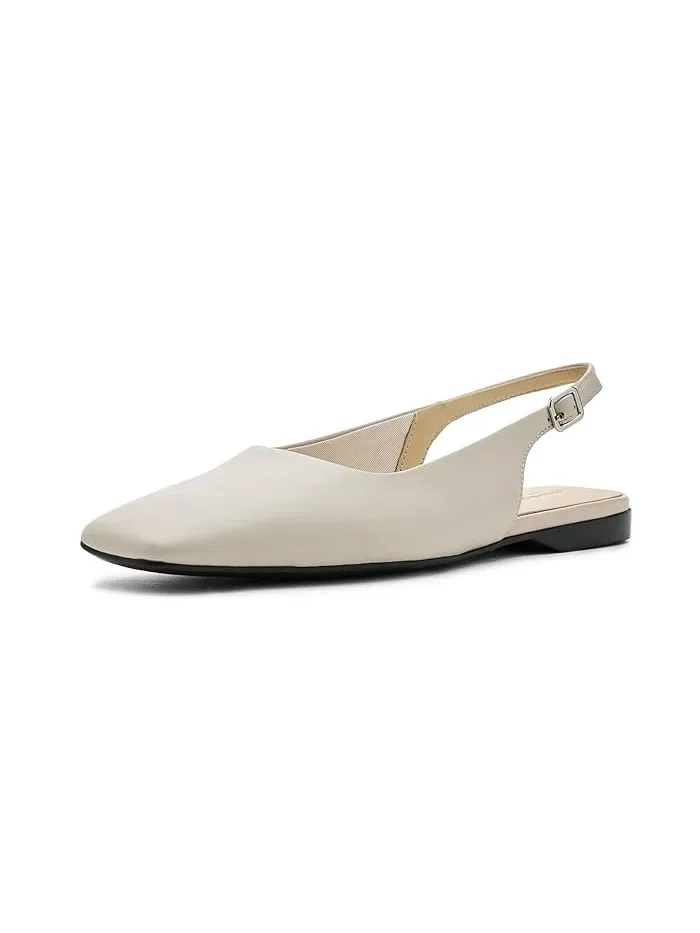 Балетки с квадратным носком Delia Vagabond Shoemakers — белый