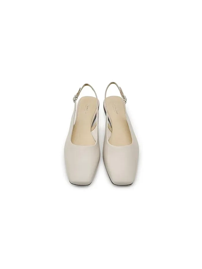 Балетки с квадратным носком Delia Vagabond Shoemakers — изображение 2 из 4, кремовый