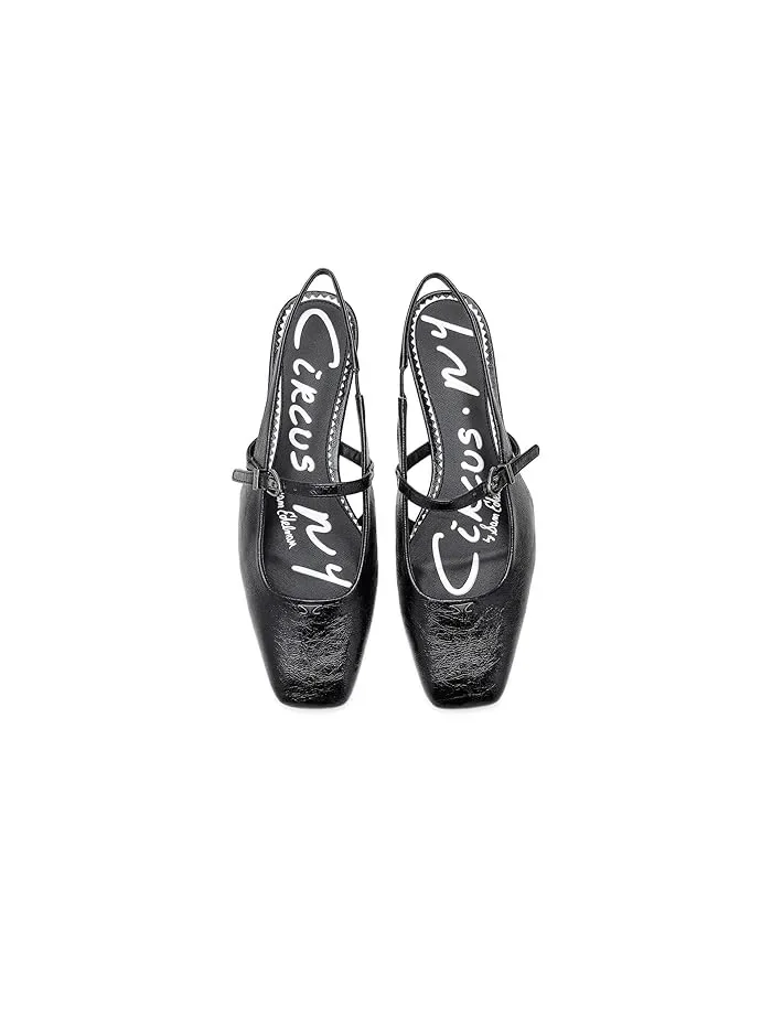 Туфли балетки с квадратным носком Elara Circus NY by Sam Edelman — изображение 2 из 4, черный