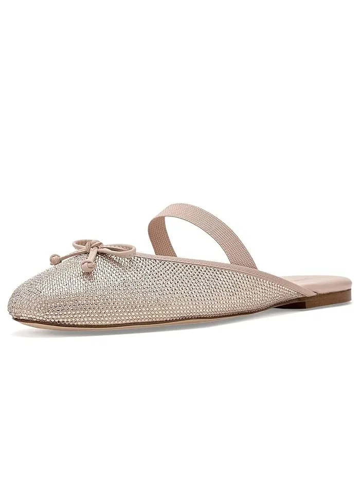 Туфли-мюли балетки с бантом Cutesy Steve Madden, Rhinestone