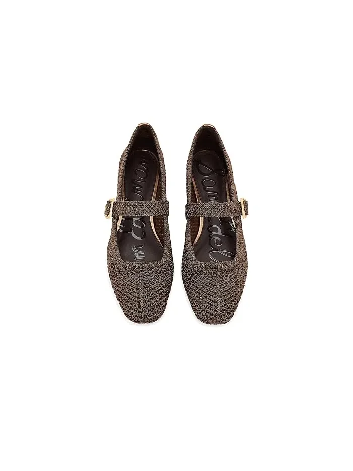 Туфли вязаные Michaela Knit Sam Edelman — изображение 2 из 4, золотистый