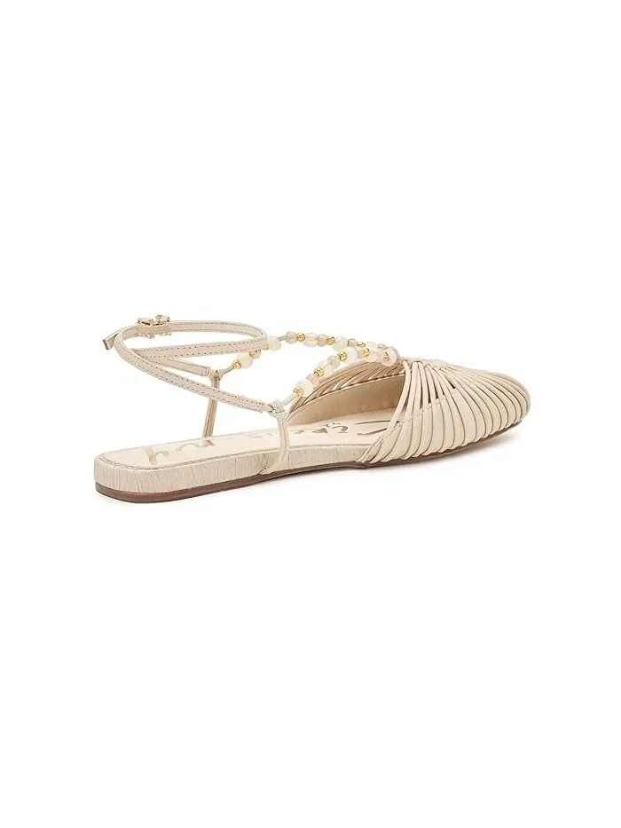 Туфли балетки плетеные Kassie Circus NY by Sam Edelman — изображение 2 из 4, ваниль